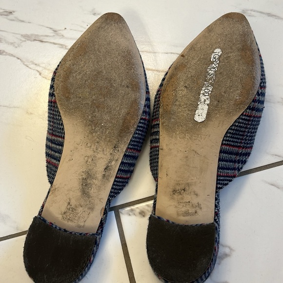 J. Crew tweed mules size 6 - Picture 4 of 5
